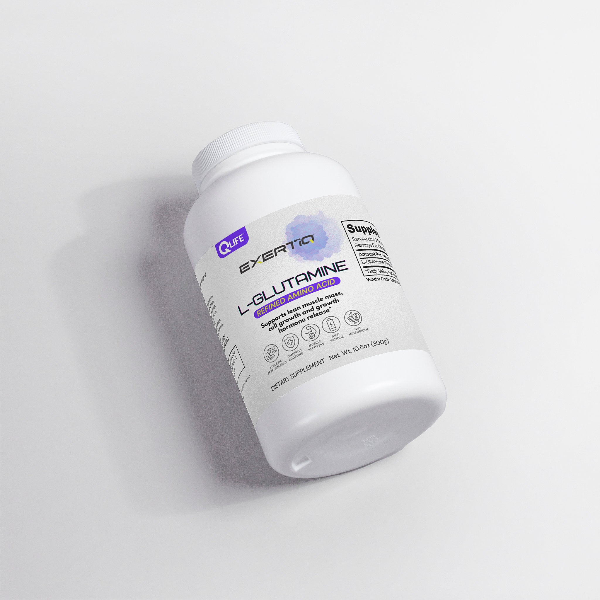 EXERTIQ - L - Glutamine Powder - QLIFE Wellness