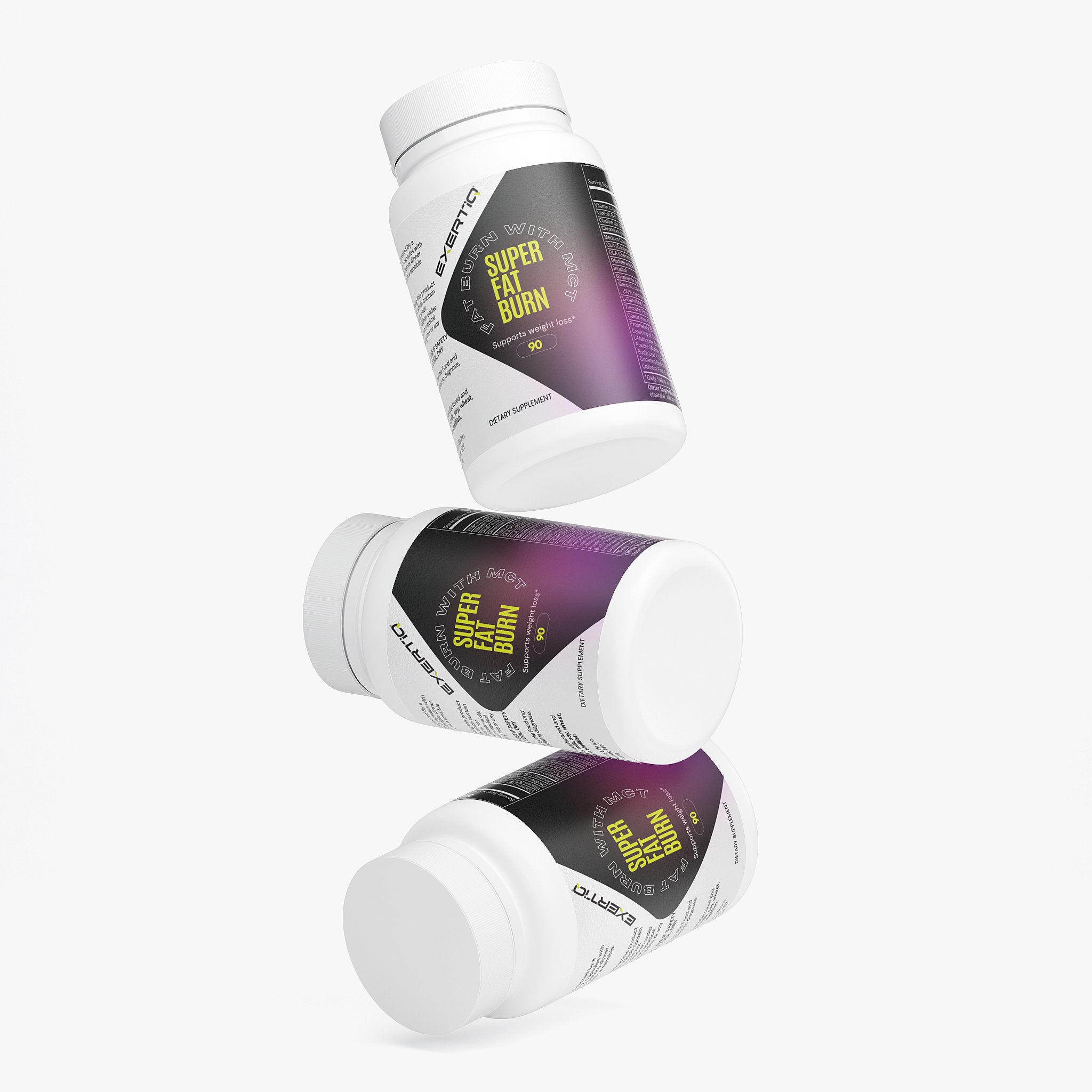 EXERTIQ - Super Fat Burner with MCT - QLIFE Wellness