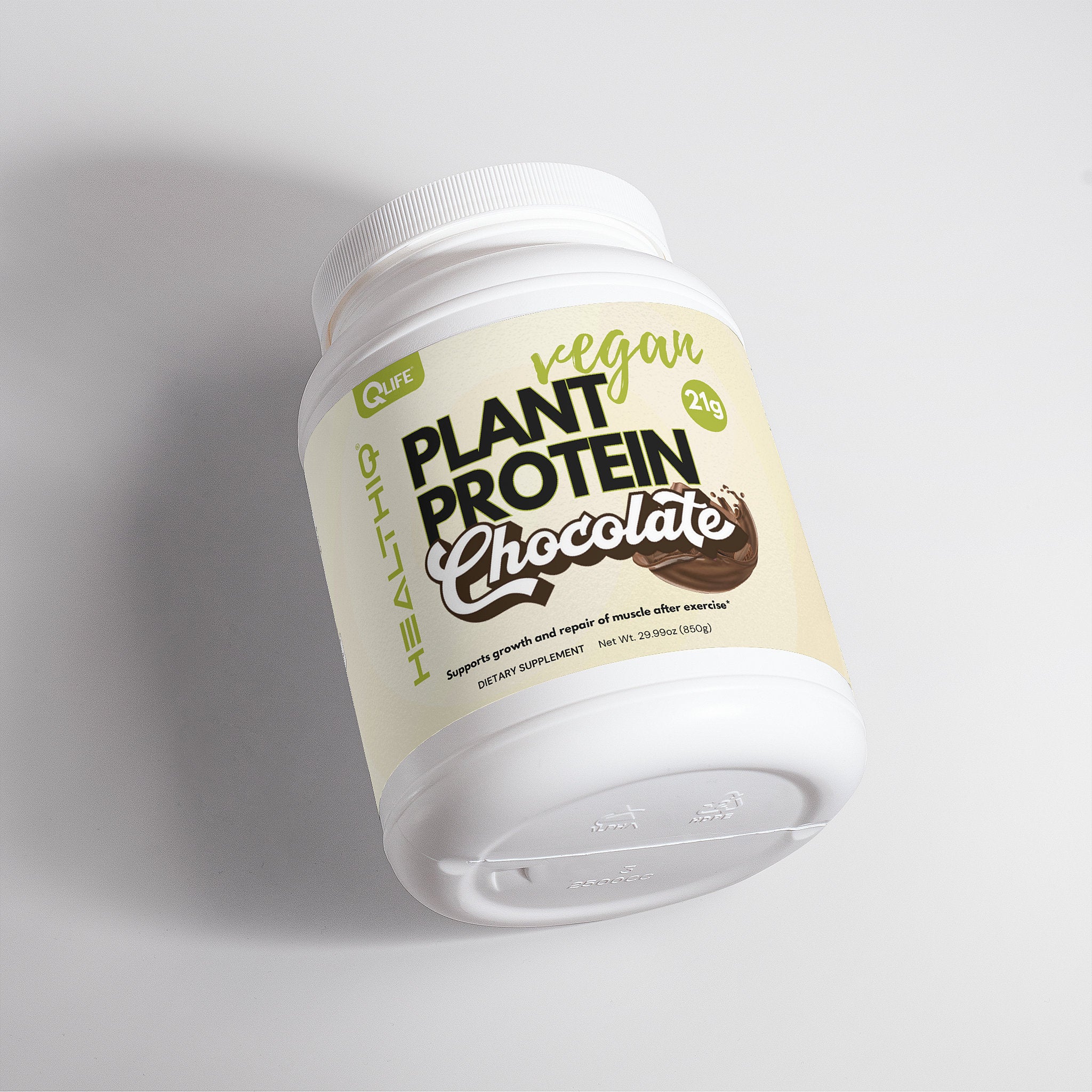 HEALTHIQ Plant Protein (Chocolate) - QLIFE Wellness