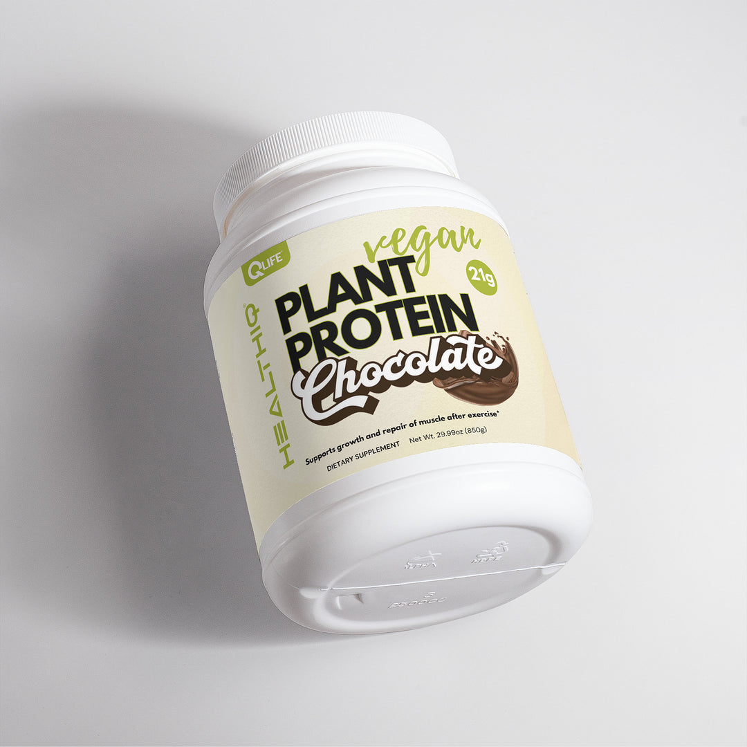 HEALTHIQ Plant Protein (Chocolate) - QLIFE Wellness