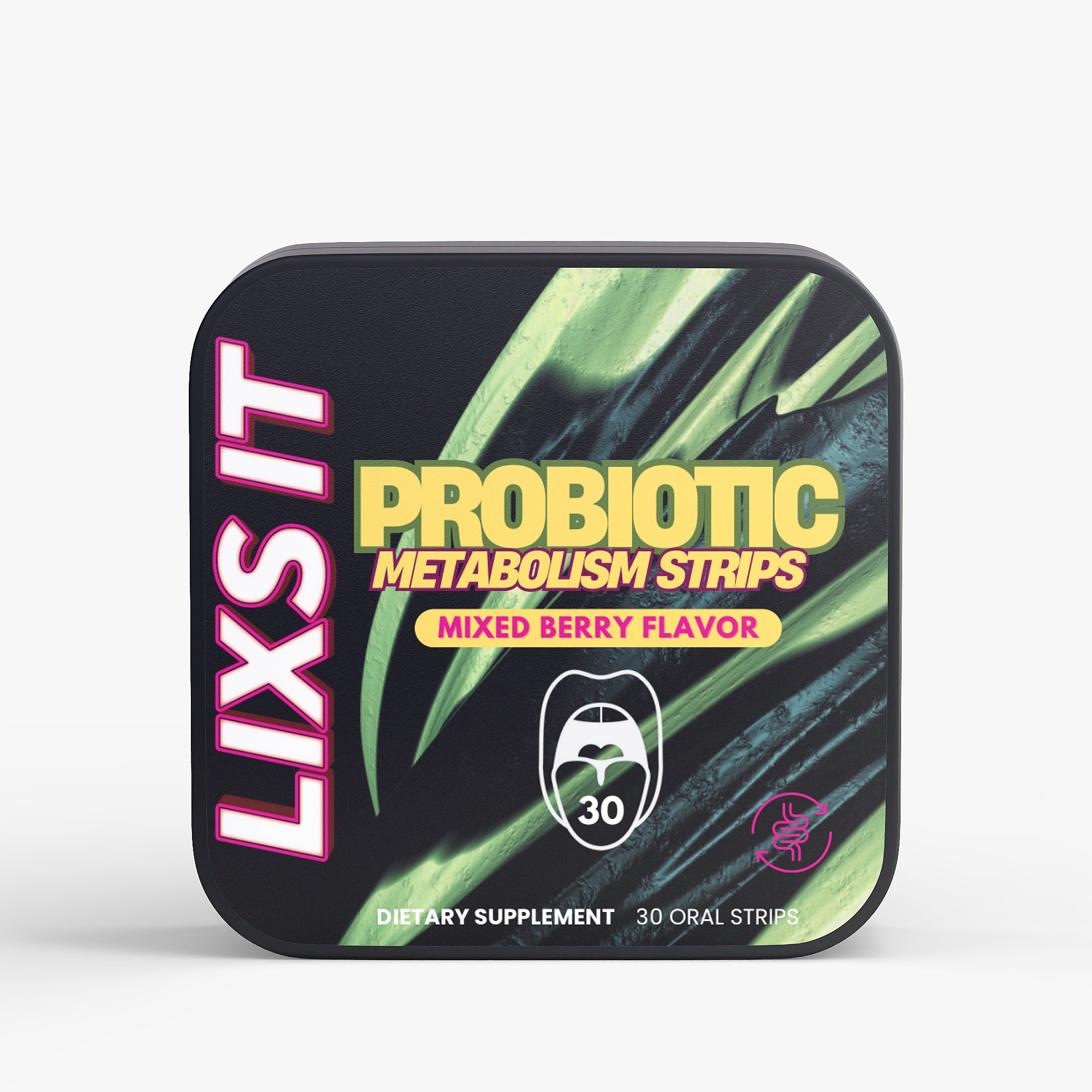 LIXS IT Probiotic + Metabolism Strips - QLIFE Wellness