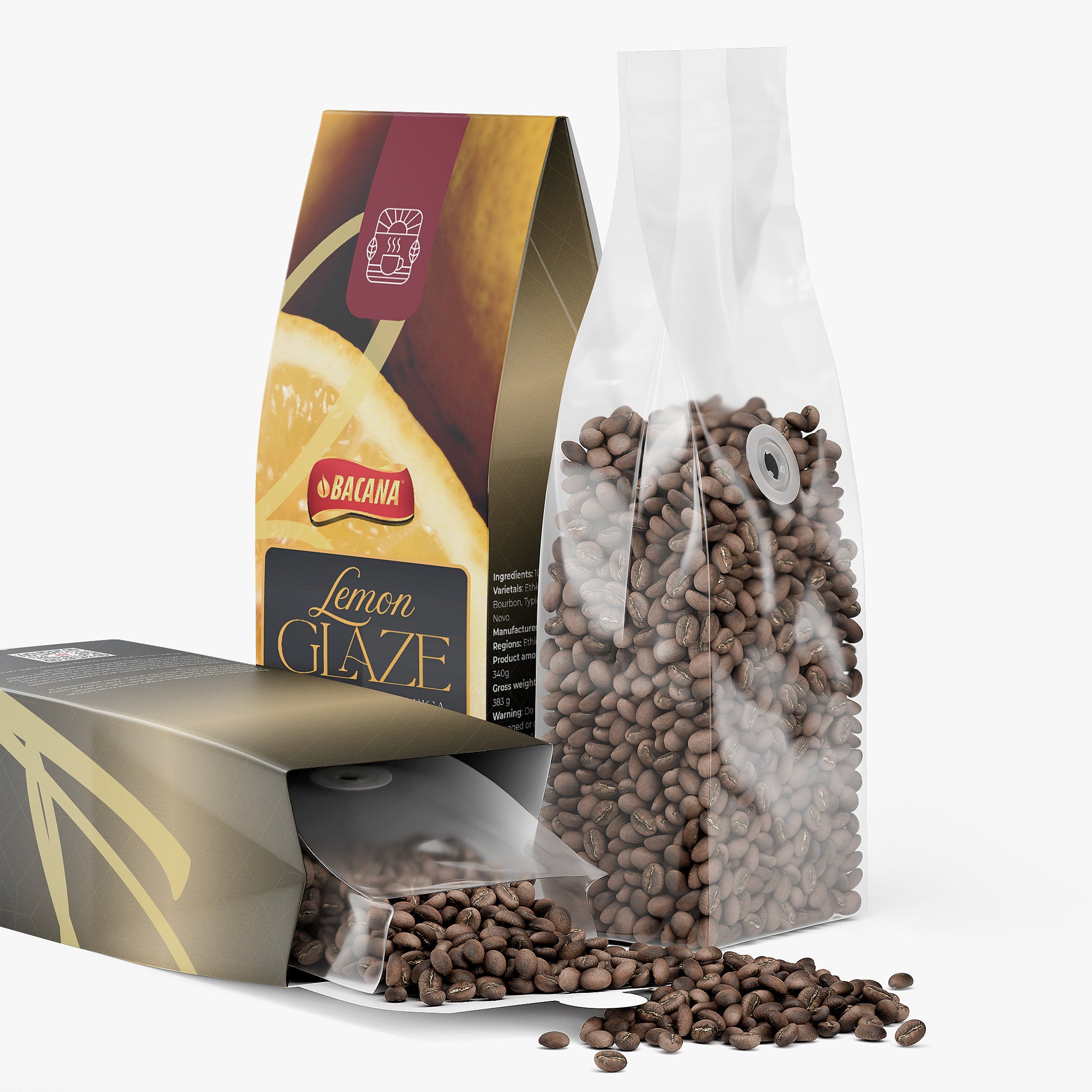 Bacana - Lemon Glaze Coffee (Light Roast) - QLIFE Wellness
