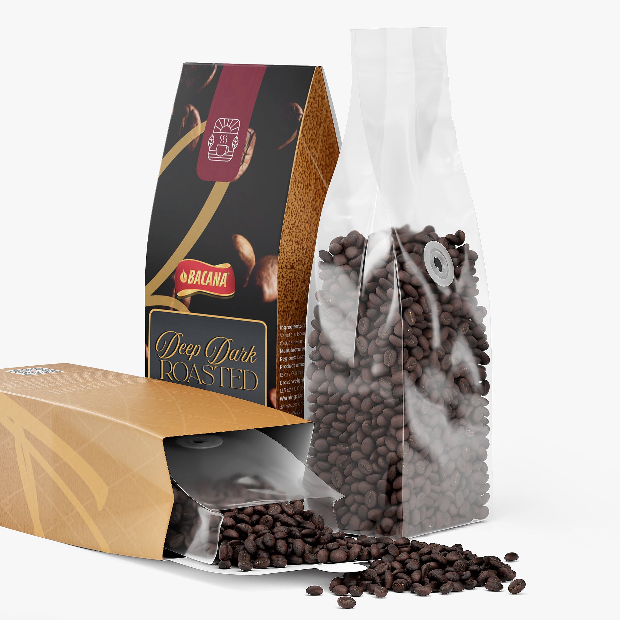 Bacana Deep Roast Coffee (Dark Roast) - QLIFE Wellness