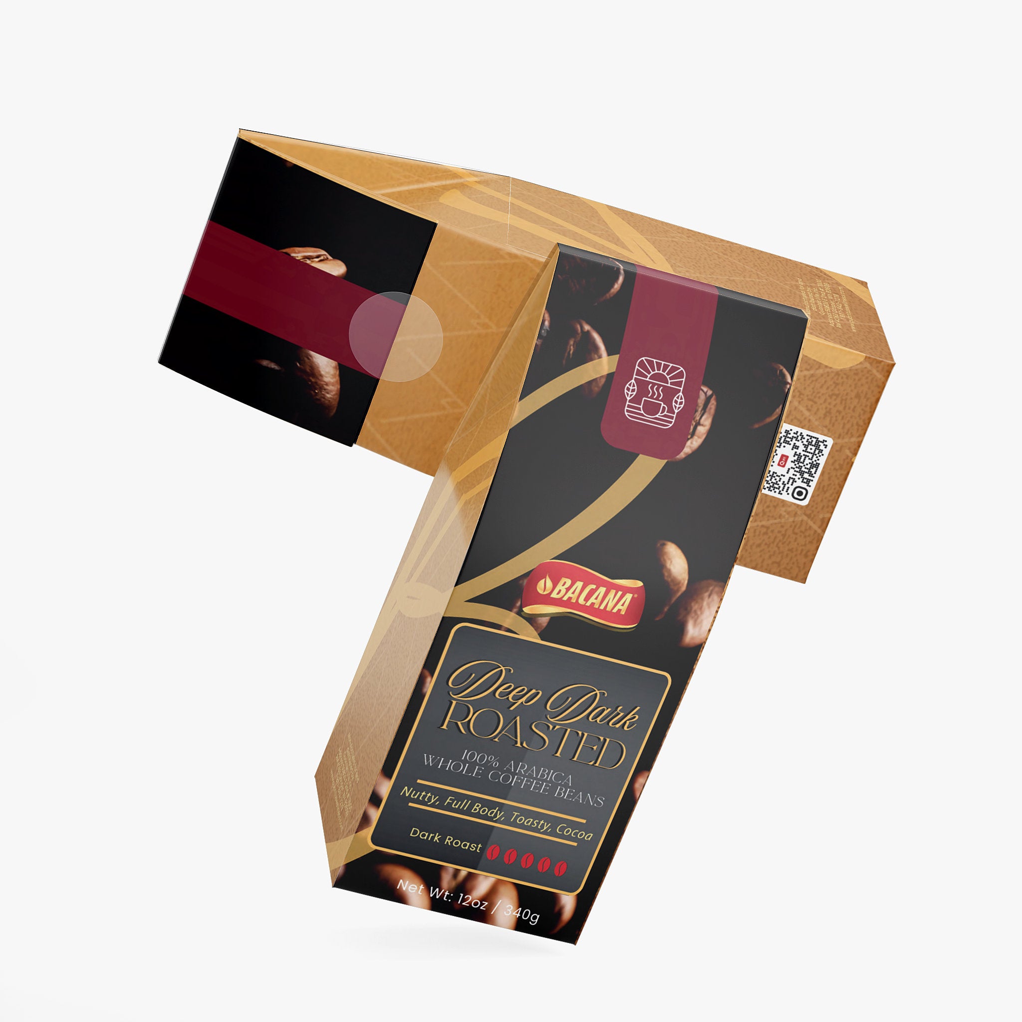 Bacana Deep Roast Coffee (Dark Roast) - QLIFE Wellness