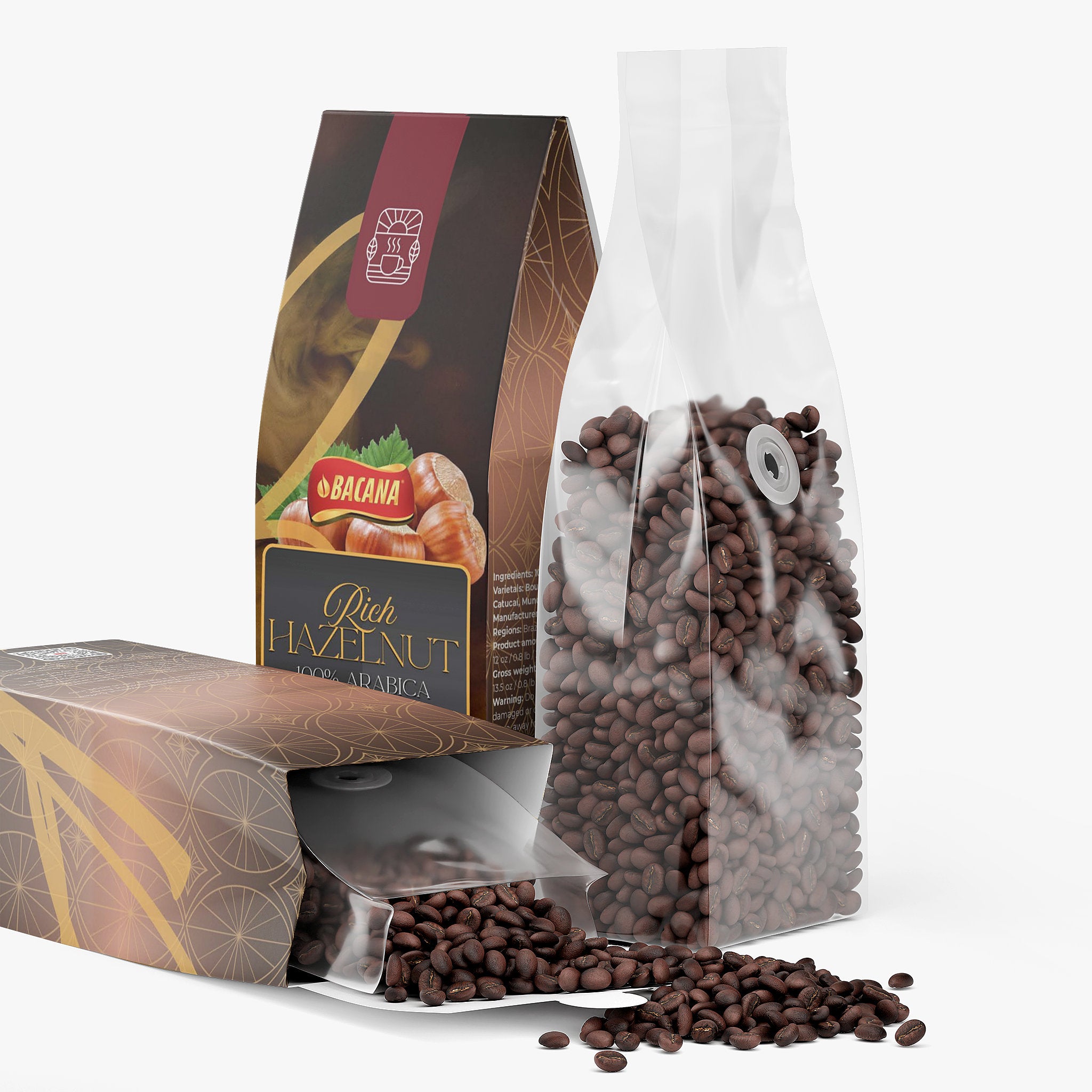 Bacana Rich Hazelnut Coffee (Medium Roast) - QLIFE Wellness