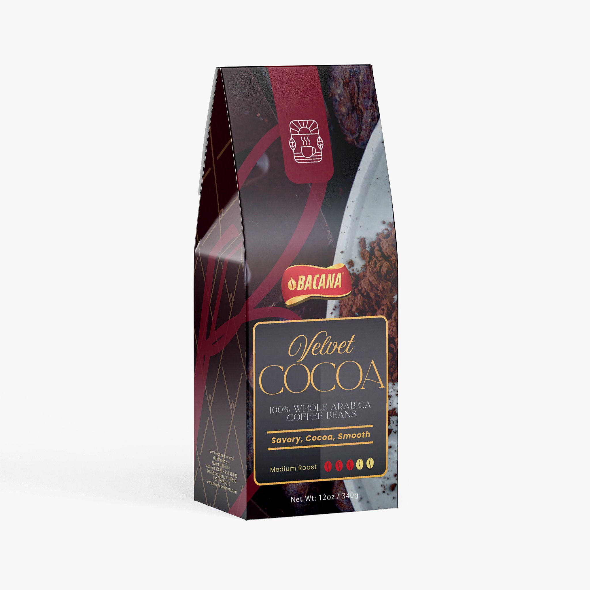Bacana - Velvet Cocoa Coffee (Medium Roast) - QLIFE Wellness
