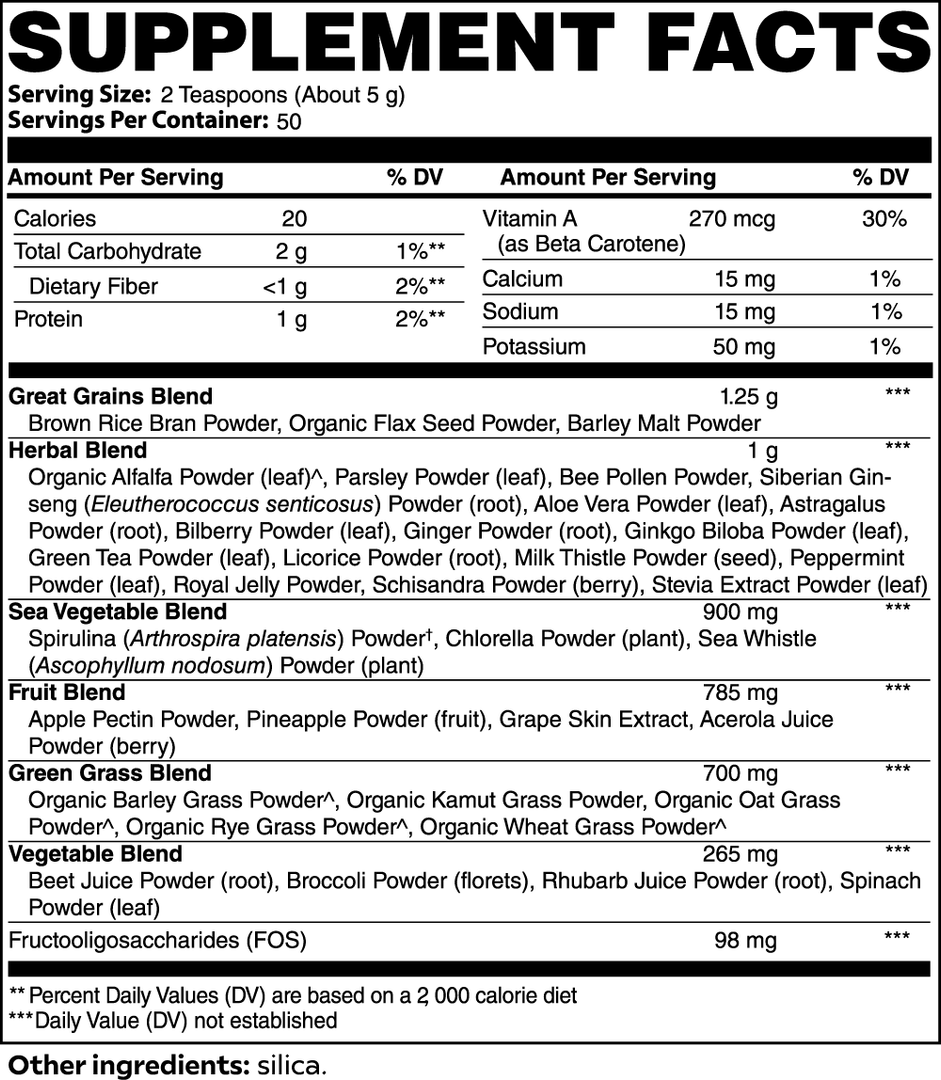 Ultra Cleanse Smoothie Greens - QLIFE Wellness
