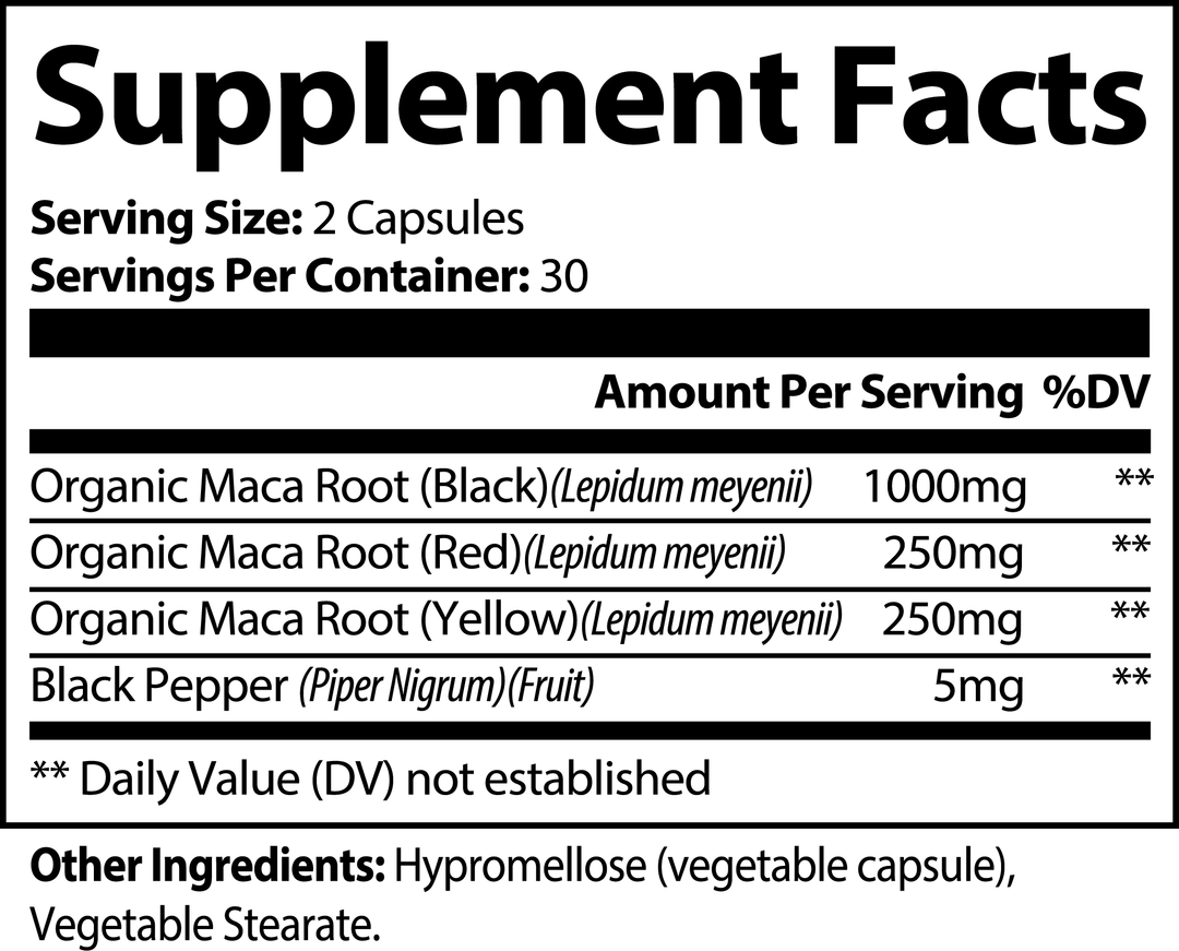 QLIFE Maca Plus - QLIFE Wellness