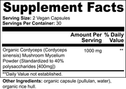 TRUFUNGI - Cordyceps Mushroom - QLIFE Wellness