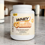 Load image into Gallery viewer, HEALTHIQ Whey Protein Isolate (Vanilla) - QLIFE Wellness
