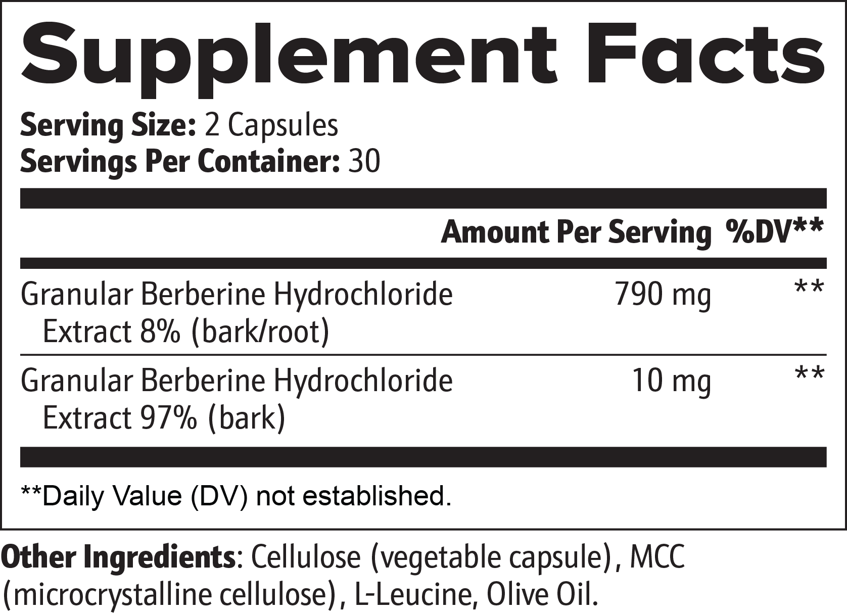 REVERBE - Berberine - QLIFE Wellness