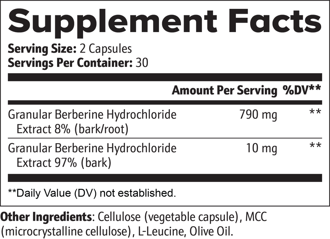 REVERBE - Berberine - QLIFE Wellness