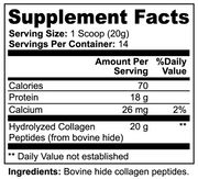 HEALTHIQ - Grass - Fed Hydrolyzed Collagen Peptides - QLIFE Wellness