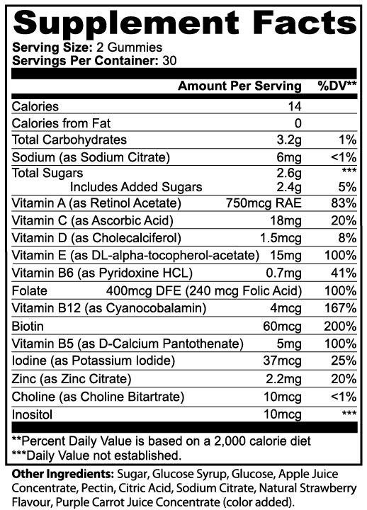 QLIFE Multivitamin Gummies - QLIFE Wellness
