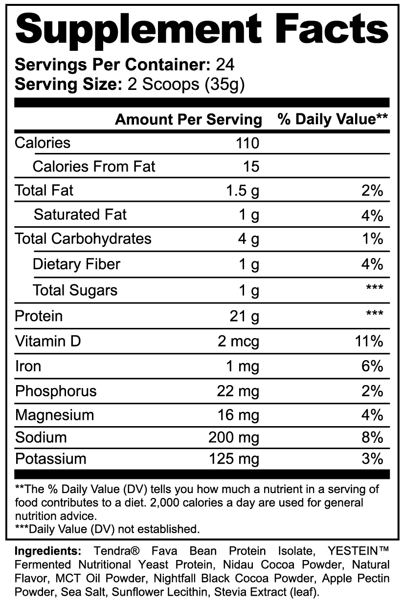 HEALTHIQ Plant Protein (Chocolate) - QLIFE Wellness