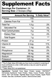 HEALTHIQ Plant Protein (Chocolate) - QLIFE Wellness