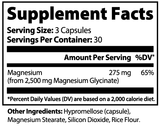 Magnesium Glycinate - QLIFE Wellness