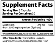 Magnesium Glycinate - QLIFE Wellness