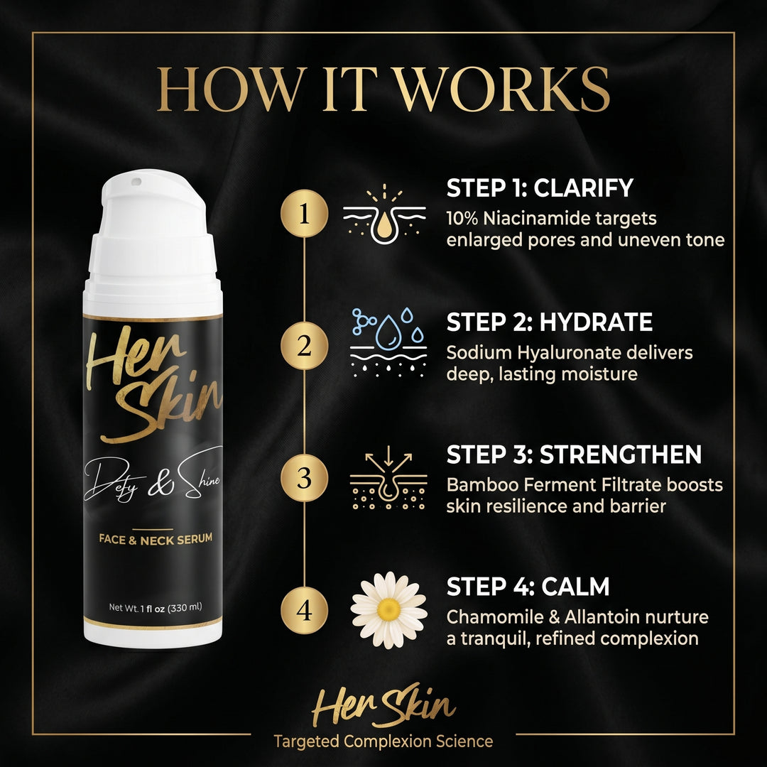HER FACE & NECK Niacinamide Serum - QLIFE Wellness