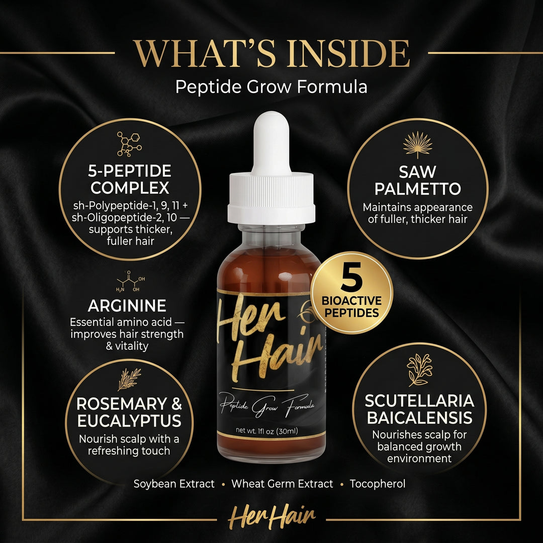 HER HAIR Peptide Grow Formula - QLIFE Wellness
