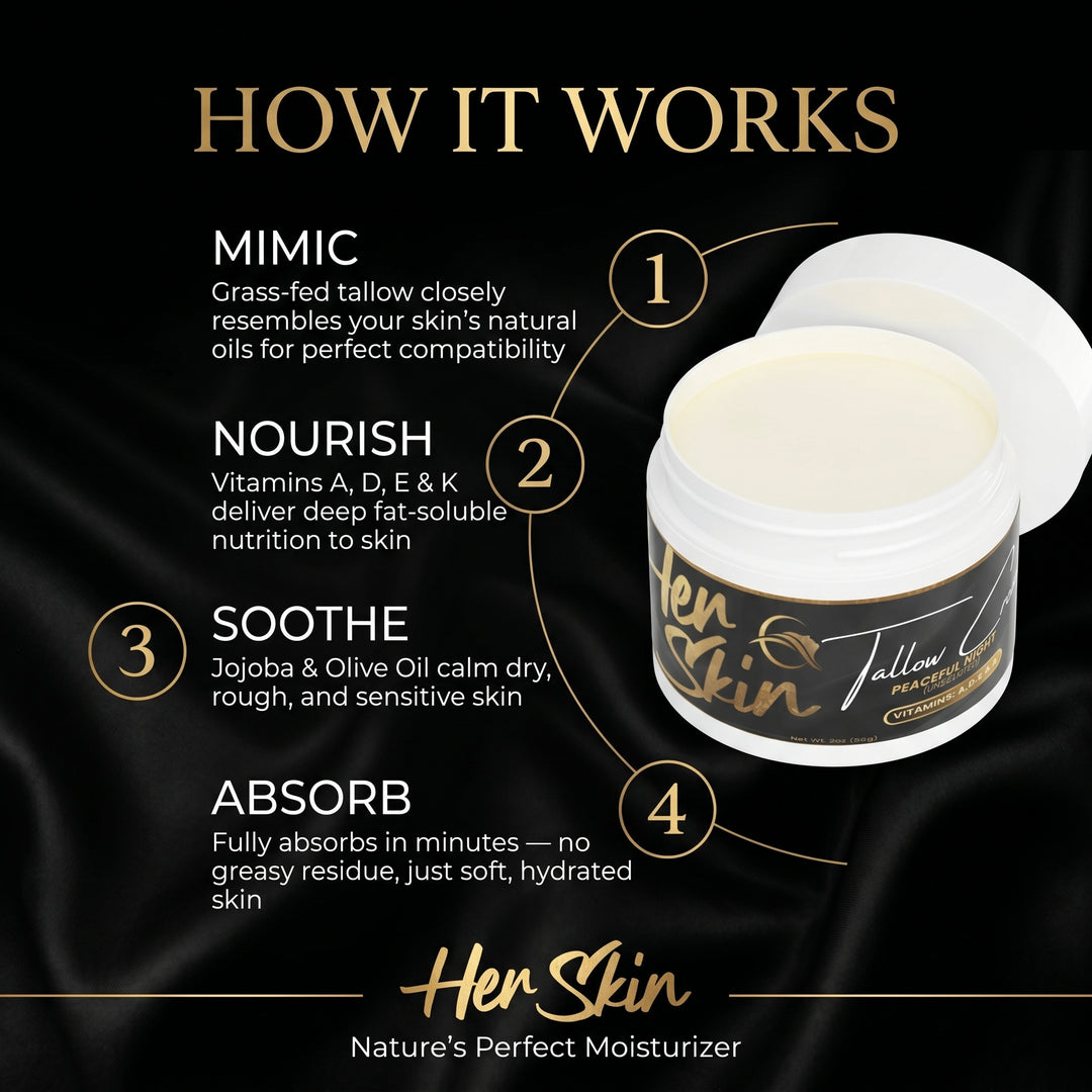 HER Skin Tallow Cream Peaceful Night - QLIFE Wellness