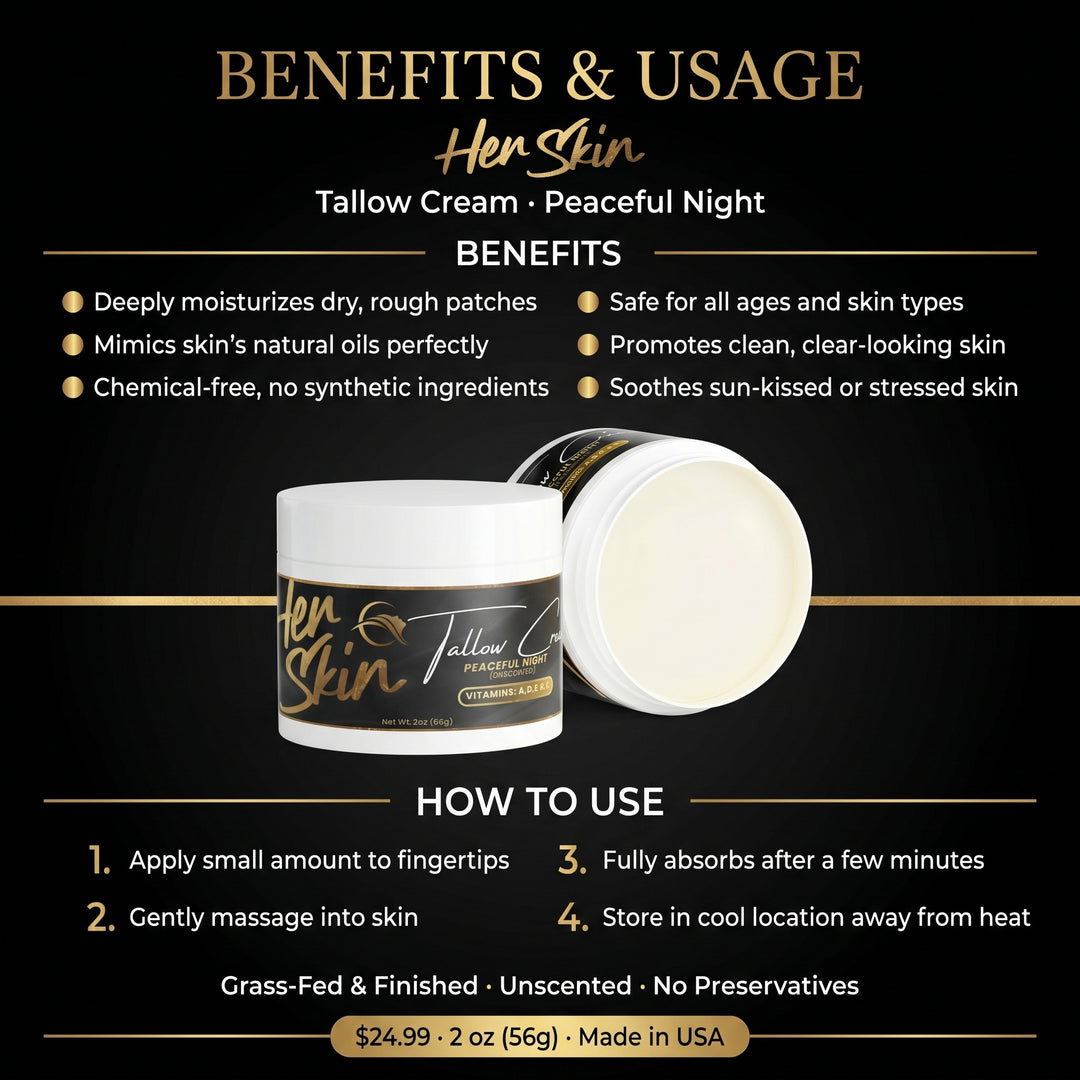 HER Skin Tallow Cream Peaceful Night - QLIFE Wellness