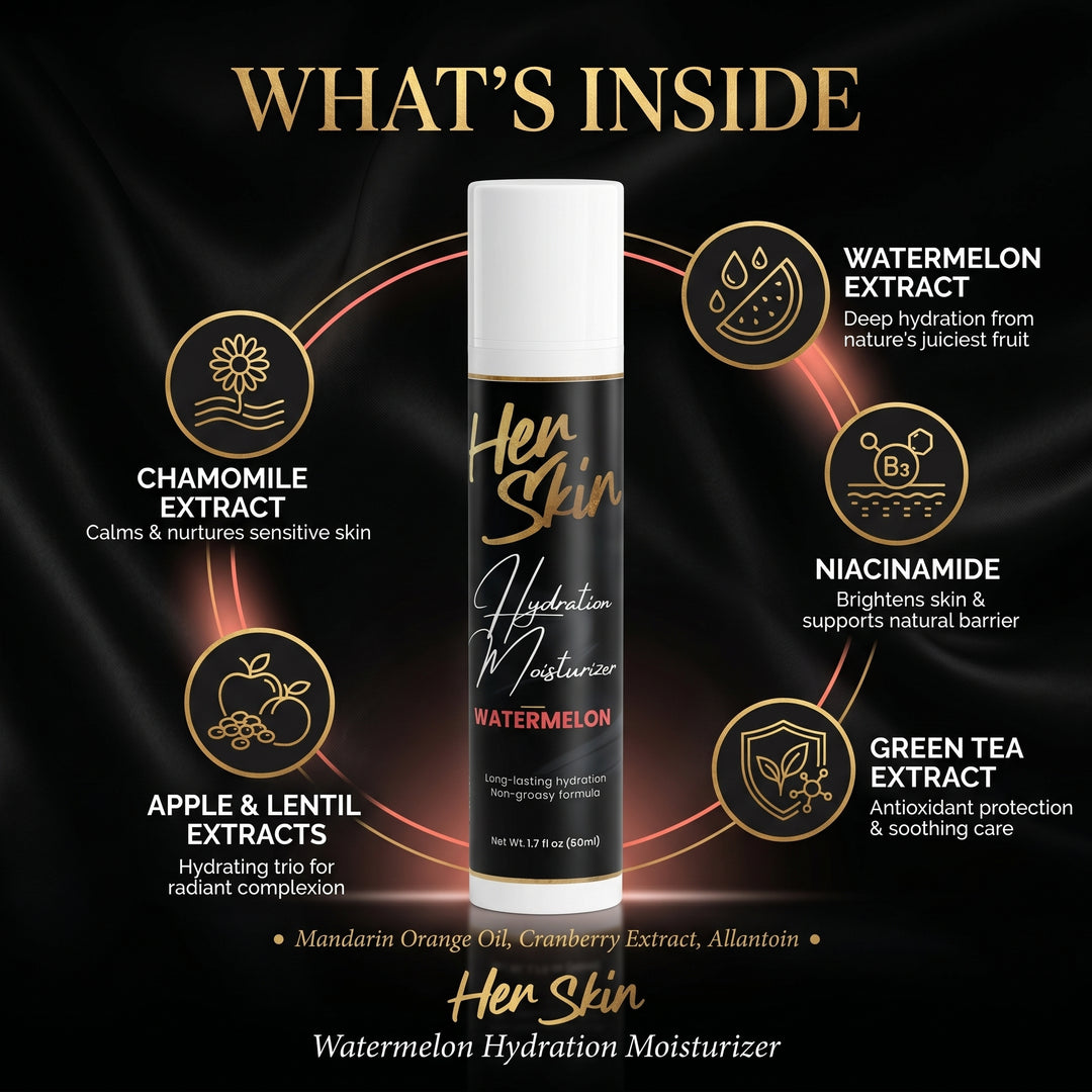 HER SKIN Watermelon Hydration Moisturizer - QLIFE Wellness