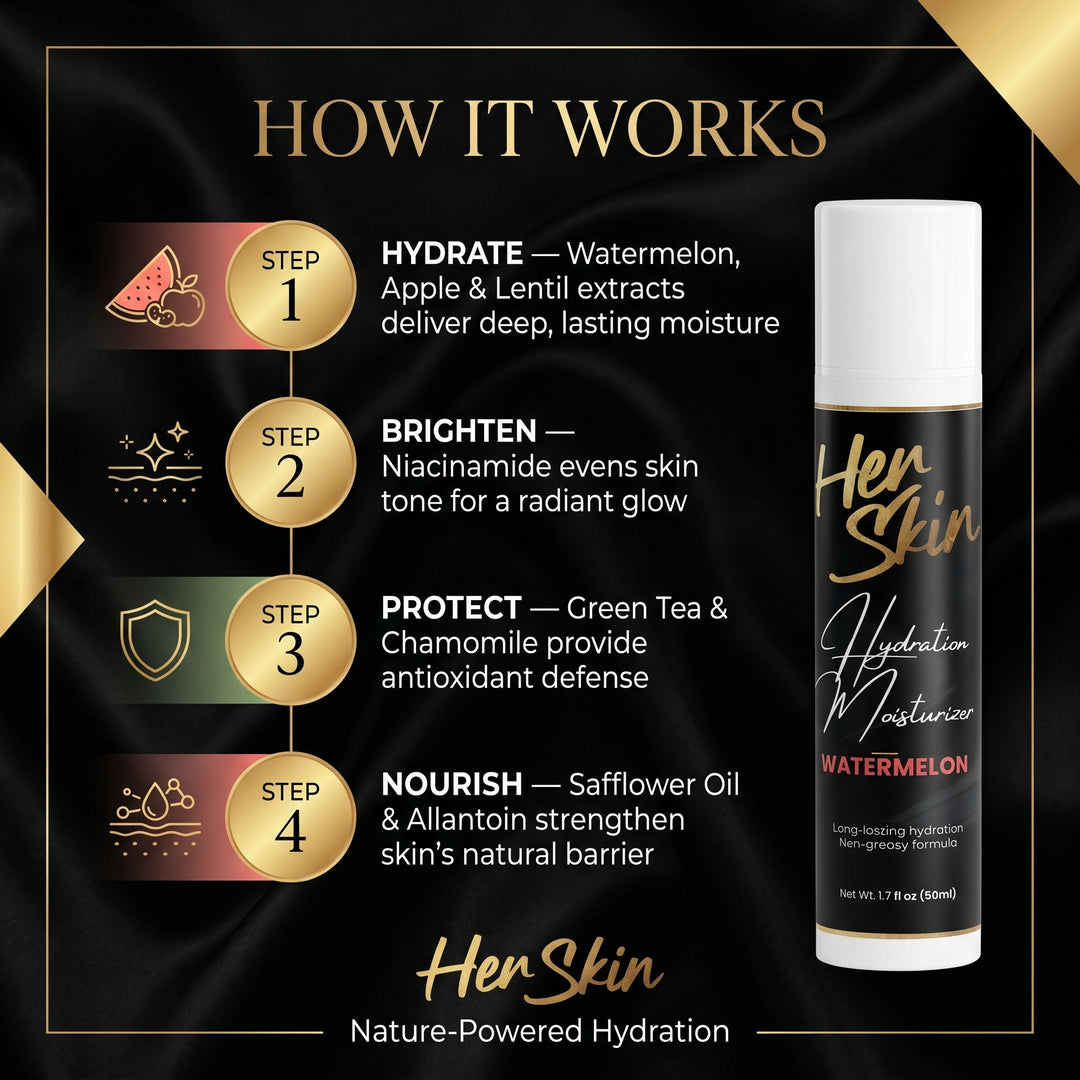 HER SKIN Watermelon Hydration Moisturizer - QLIFE Wellness
