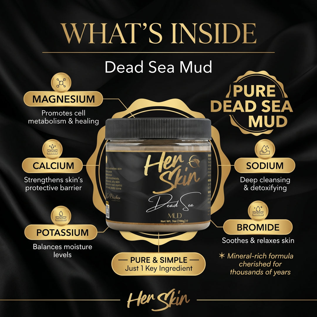 HER Skin Dead Sea Mud - QLIFE Wellness