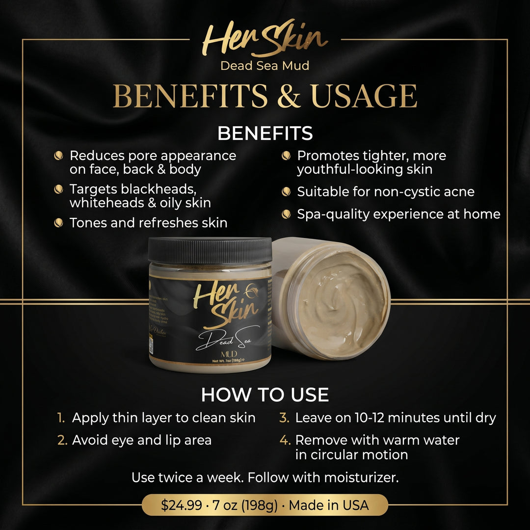 HER Skin Dead Sea Mud - QLIFE Wellness