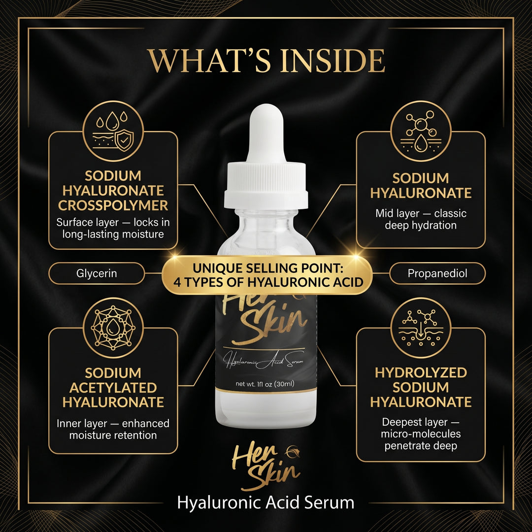HER SKIN - Hyaluronic Acid Serum - QLIFE Wellness
