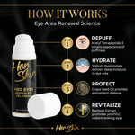 Load image into Gallery viewer, HER EYES Peptide Eye Gel - Cream - QLIFE Wellness
