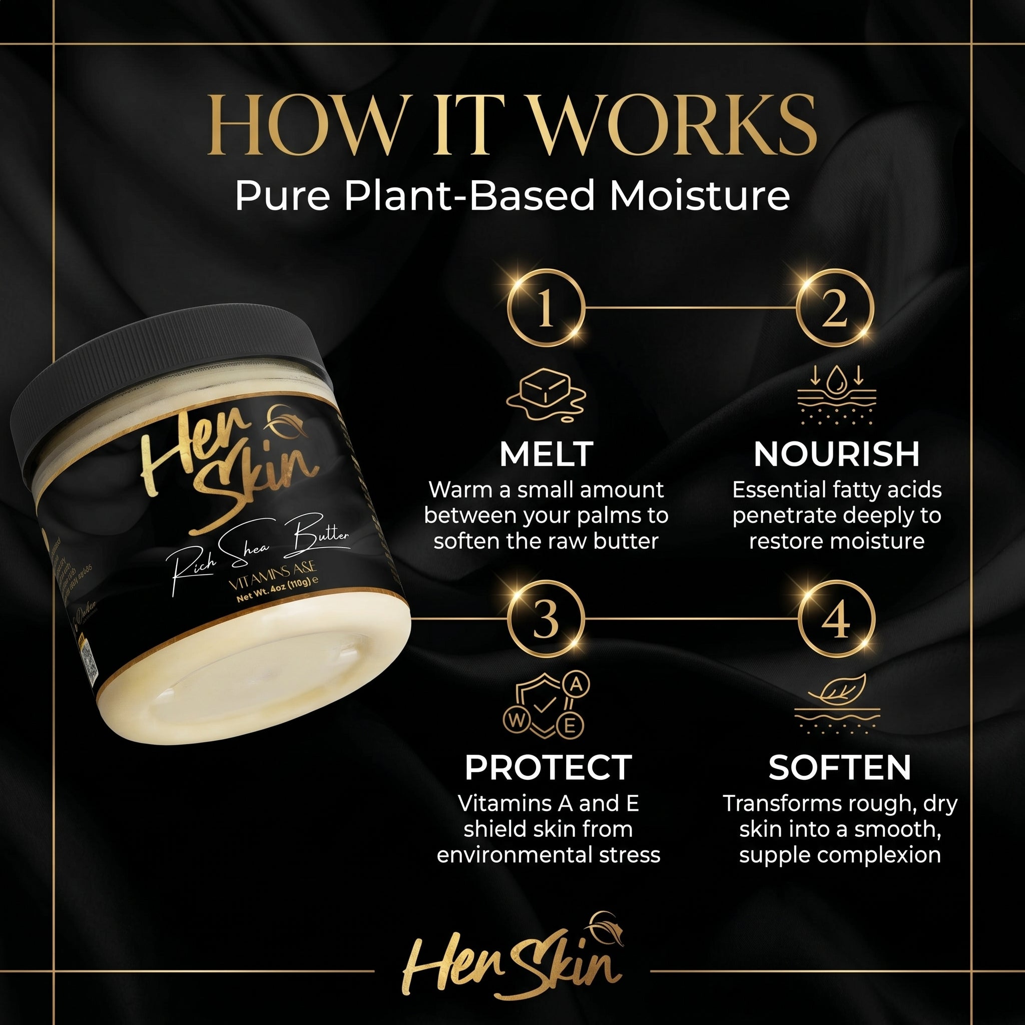 HER Skin Raw Shea Butter - QLIFE Wellness