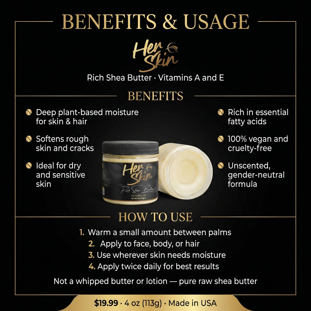 HER Skin Raw Shea Butter - QLIFE Wellness